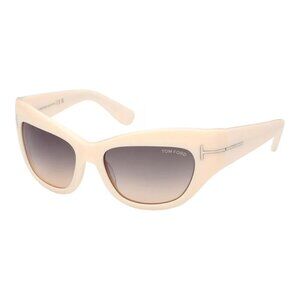 NEW TOM FORD SUNGLASSES, WHITE CAT EYE WOMEN SUNGLASSES TOM FORD